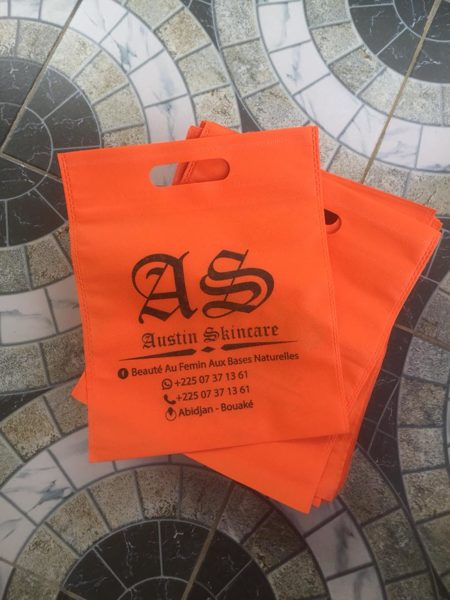 code-A4 sachet personnalisé format en cm 25/30